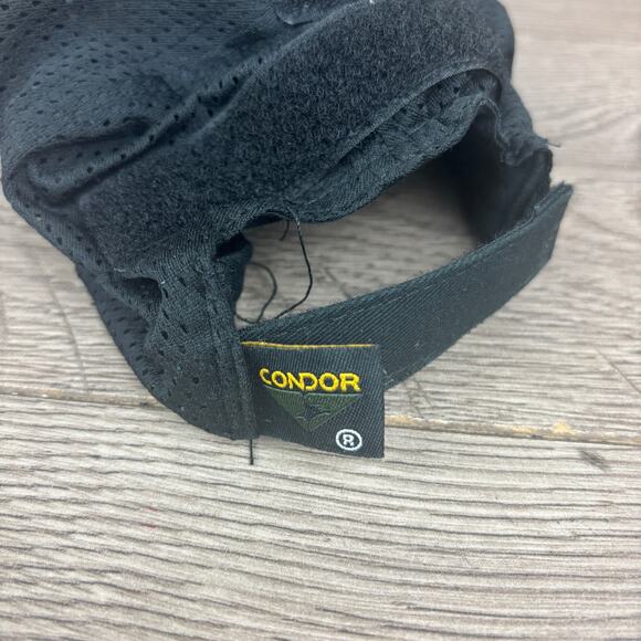 Condor Tactical Mesh Strapback Hat Cap Black Adjustable TCM-002 Hunting Hiking - Picture 14 of 16